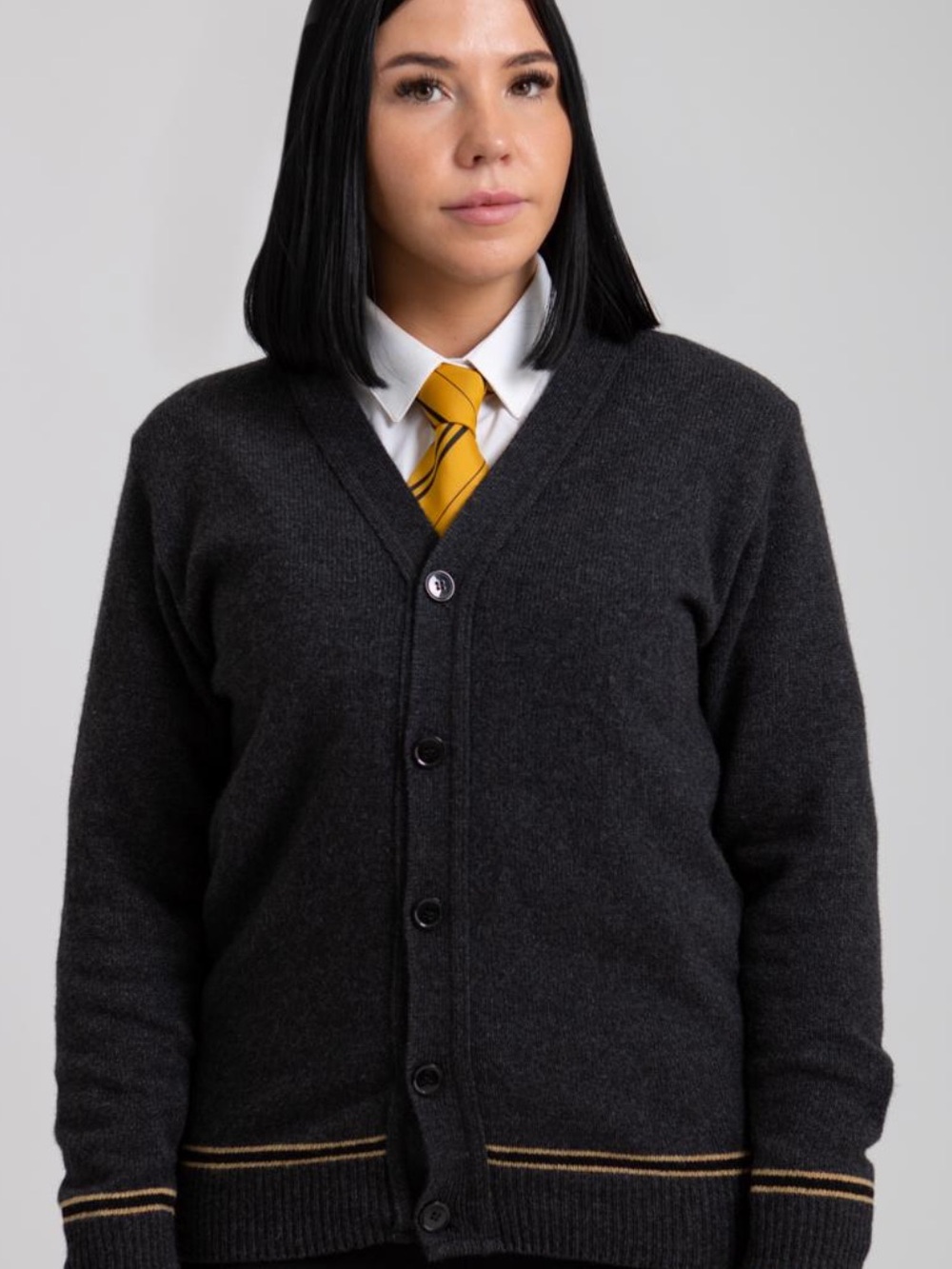 Harry Potter Hufflepuff Scottish Lambswool Cardigan